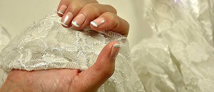 Decoração de unhas para casamento
