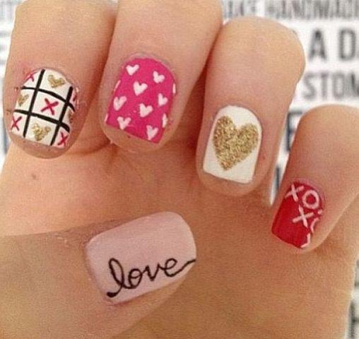10 nail art que você pode usar no dia dos namorados!