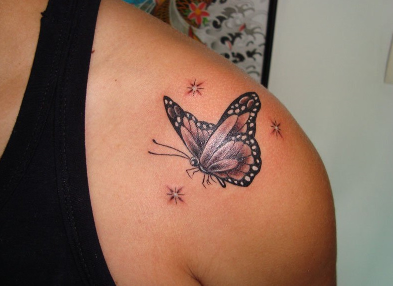 13 lindas tatuagens no ombro Sobre Beleza