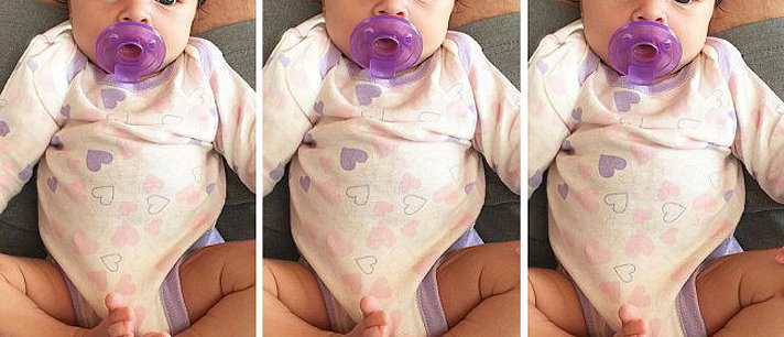 A foto deste bebê é um sucesso nas redes sociais