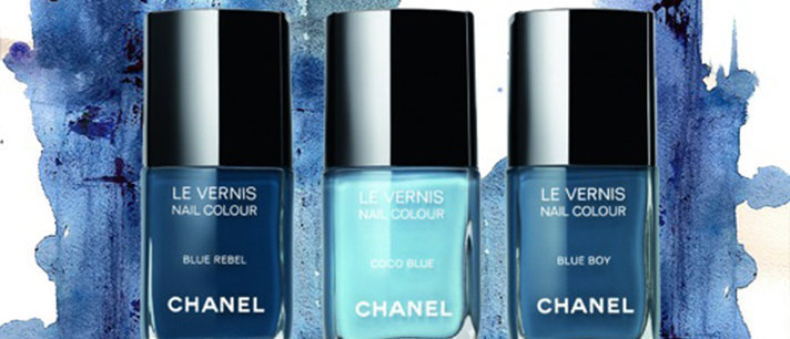 Coleção Blue Jeans Nails da Chanel