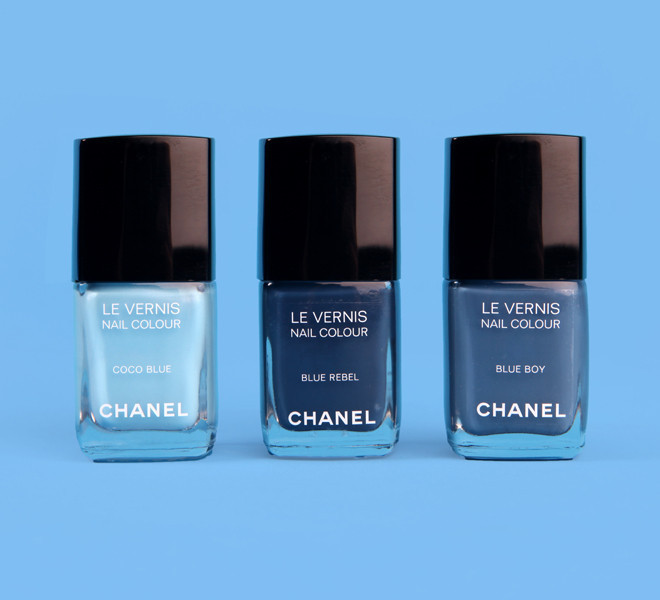 Coleção Blue Jeans Nails da Chanel